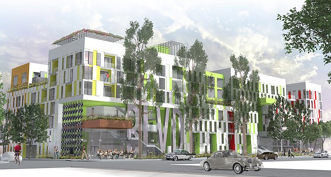 Rendering of BLVD project