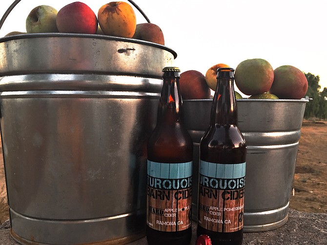 Ramona-grown apples contribute to Turquoise Barn Cider. Photo by M.egan Wawrzyniak
