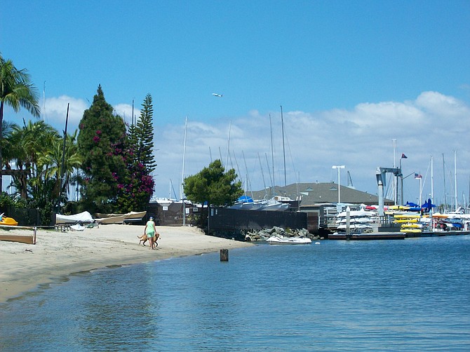 Southwestern Yacht Club in Point Loma on San Diego Bay.
