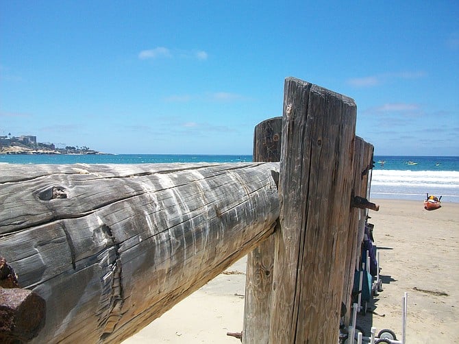 La Jolla Shores beach near La Jolla Beach & Tennis Club.