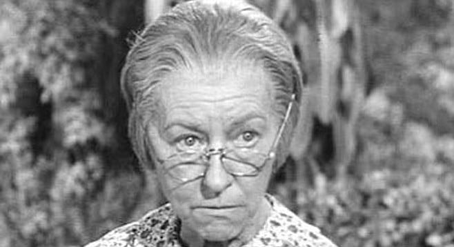 "Granny," from The Beverly Hillbillies