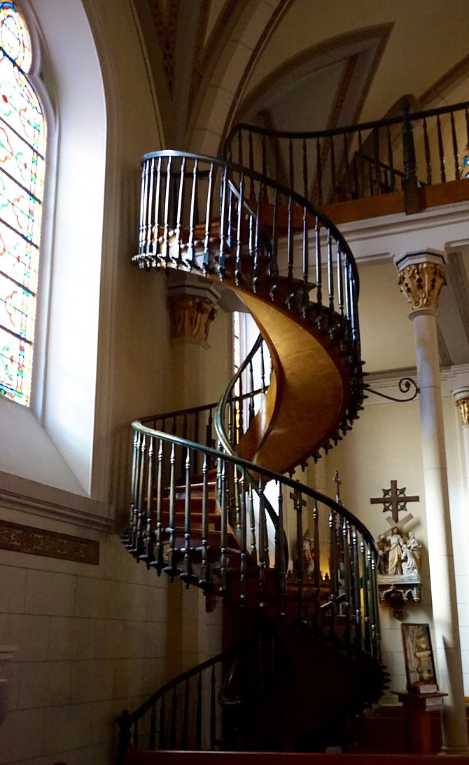 The miraculous staircase at Loretto Chapel
