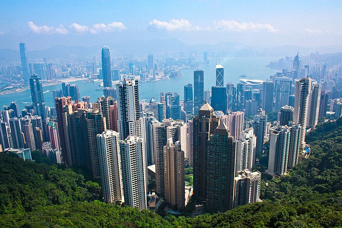 View from Victoria Peak 