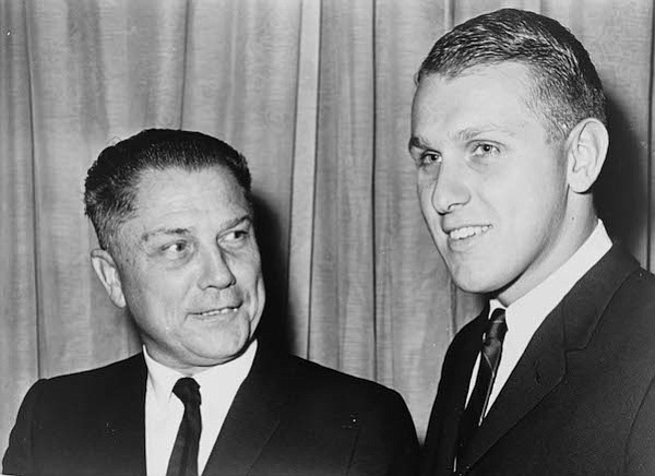 Jimmy Hoffa and his son