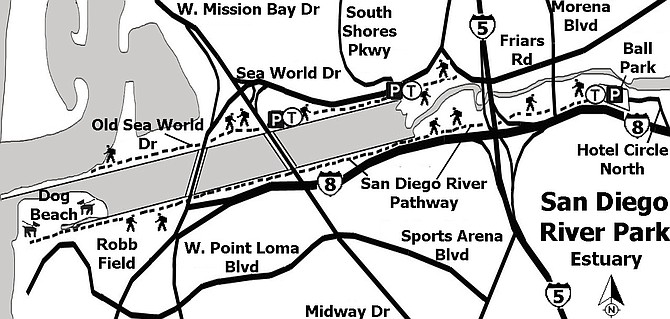 San Diego River Park Estuary Trails