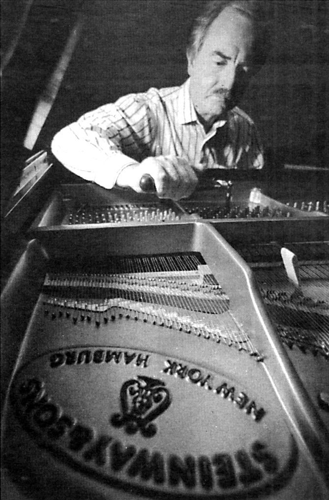 Earl Kallberg: “John Lill said he was particularly fond of our Steinway's enormous dynamic range, from very soft to very loud.”