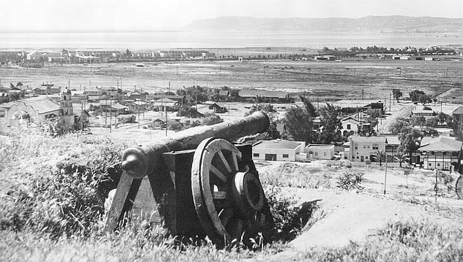Cannon at Presidio, 1928