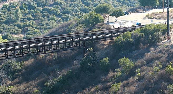 Rim Trail bridge