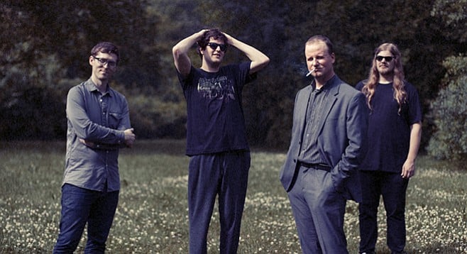 Detroit post-punk four-piece Protomartyr sets up at Soda Bar Wednesday night!