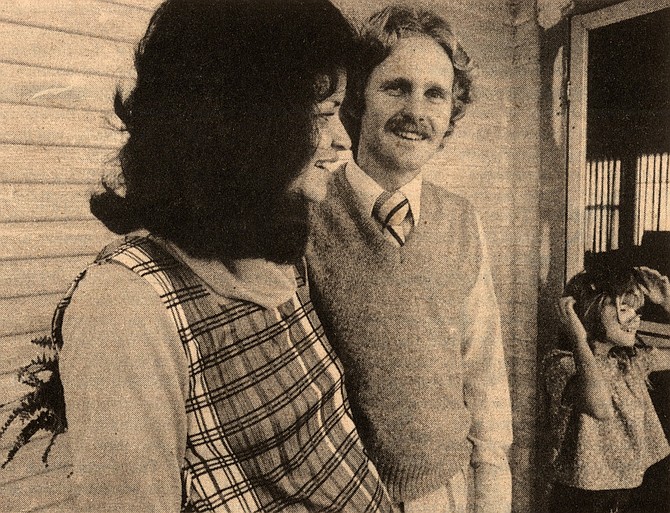 Georgia and Gary Bell with daughter