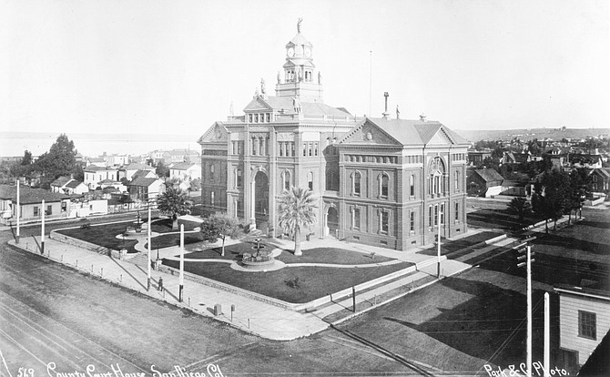 San Diego Courthouse, c. 1890