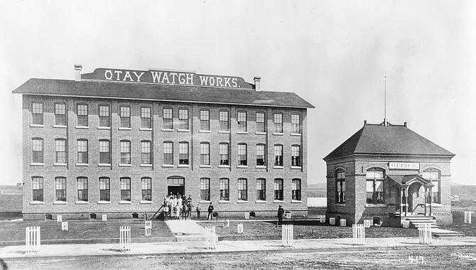 Otay Watch Works, c. 1890. They hoped to sell pocket watches to Mexican Indians.