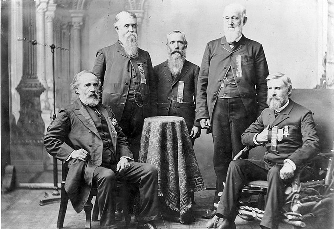 G.A.R members, 1890s