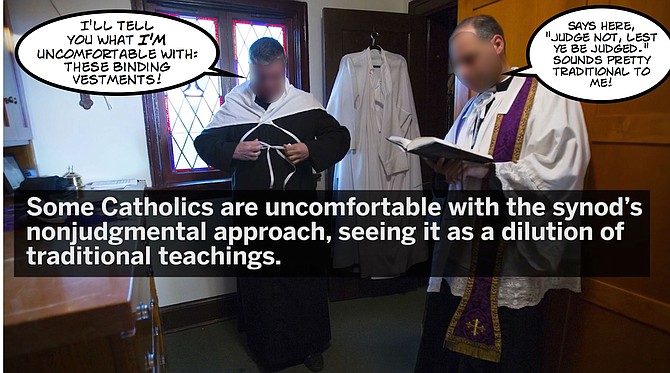 Screen cap from the recent San Diego Union-Tribune video about the diocese’s Synod on the Family.