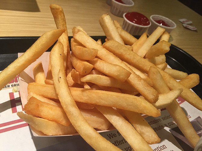 Make sure to ask for the fries to be hot and crispy when you order. They're better that way.