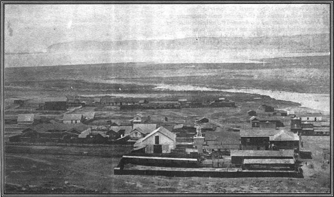 Old Town, c. 1880, had stubbornly remained the center of wealth and population.