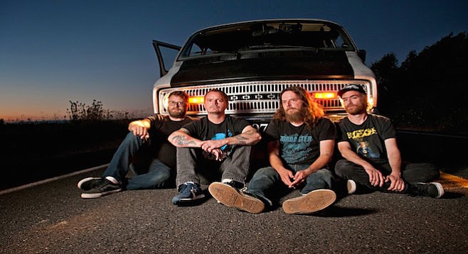 Casbah stages Portland sludge band Red Fang's heavy riffage on Tuesday!