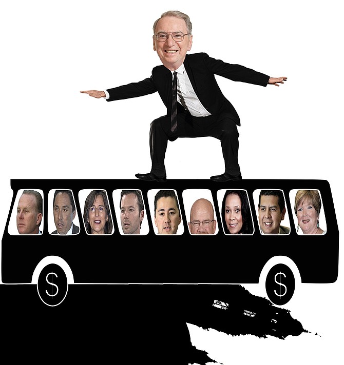 The wheels on the bus go round and round...
