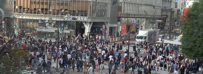 Shibuya Crossing "Scramble"