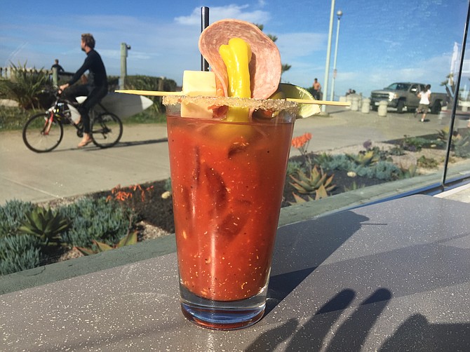 The Bloody Mary at JRDN comes with a view.