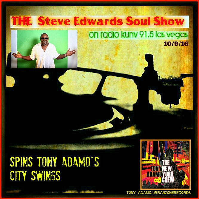 Tony Adamo on the Steve Edwards Soul Show