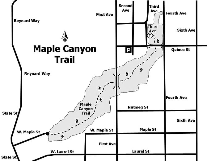 Maple Canyon Trail Map