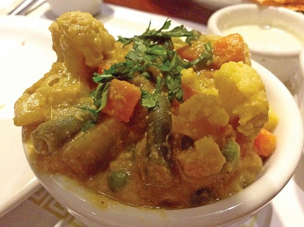 My veggie kurma, a curry