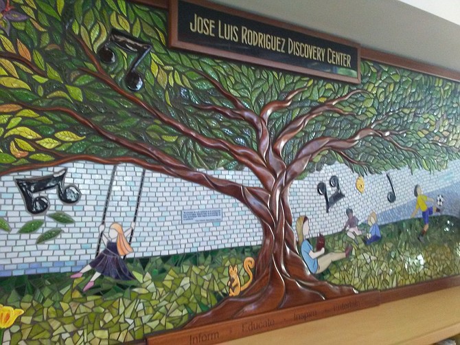 Mural at Lincoln Acres Library