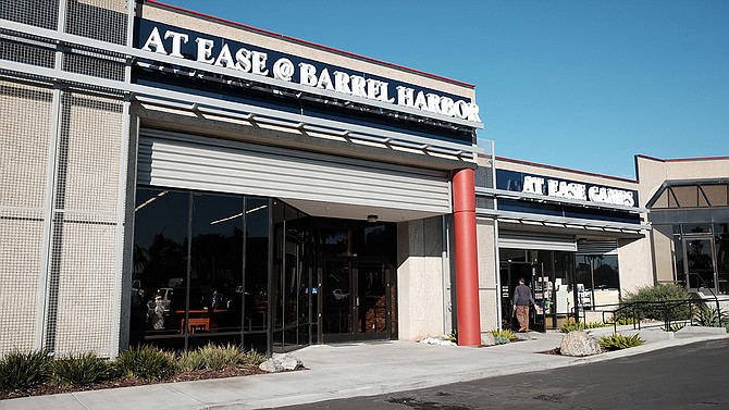 At Ease at Barrel Harbor is a Barrel Harbor Tasting room with an At Ease gaming tournament center in the back.