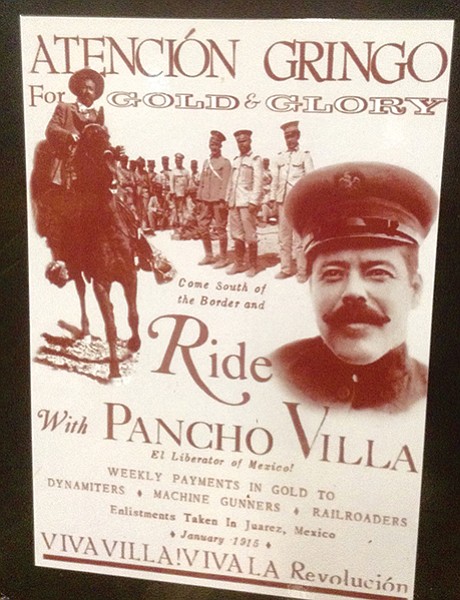 Pancho Villa’s call to gringo arms 101 years ago