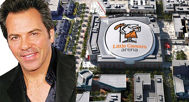 Tom Gores’s Detroit Pistons may deign to play Little Caesars Arena.