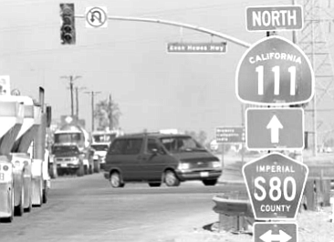 Those on Highway 80 had the right-of-way. West’s Ford wagon was going north on California Highway 111 when West ran the boulevard stop sign and hit Dowless’s sedan.

