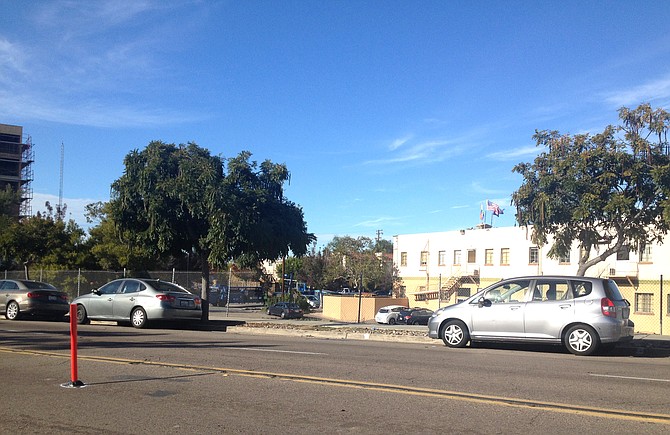 Nine parking meters are proposed for the 1700 block of University in front of the LGBT Center. 