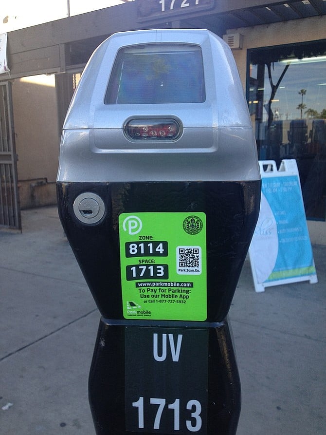 The new meters have the capability to alert parking enforcement remotely.