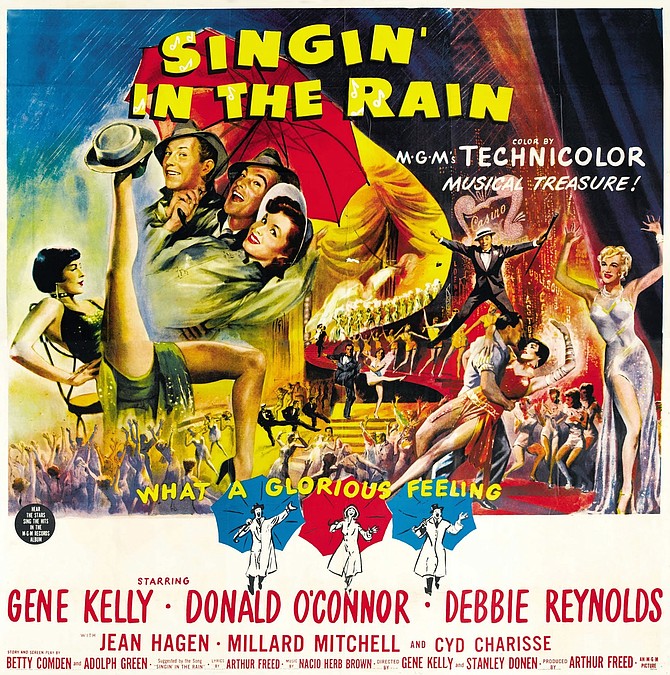 A glorious feeling indeed! Poster from Singin' in the Rain (1952).