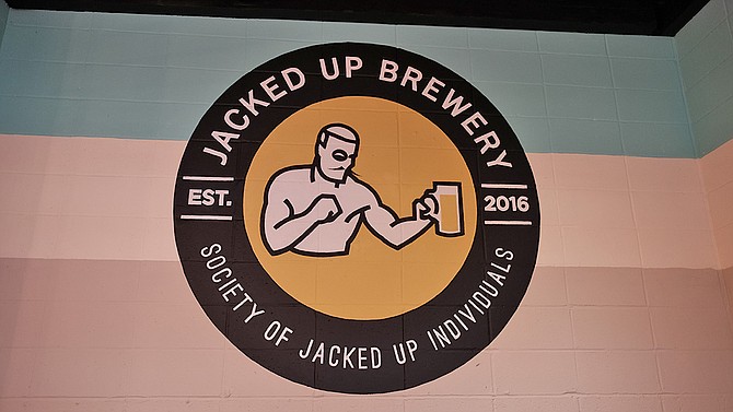 The Society of Jacked Up Individuals is the cheeky name given Jacked Up Brewery's beer club.