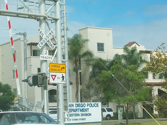 Western Division Police station on Gaines Street in Linda Vista.