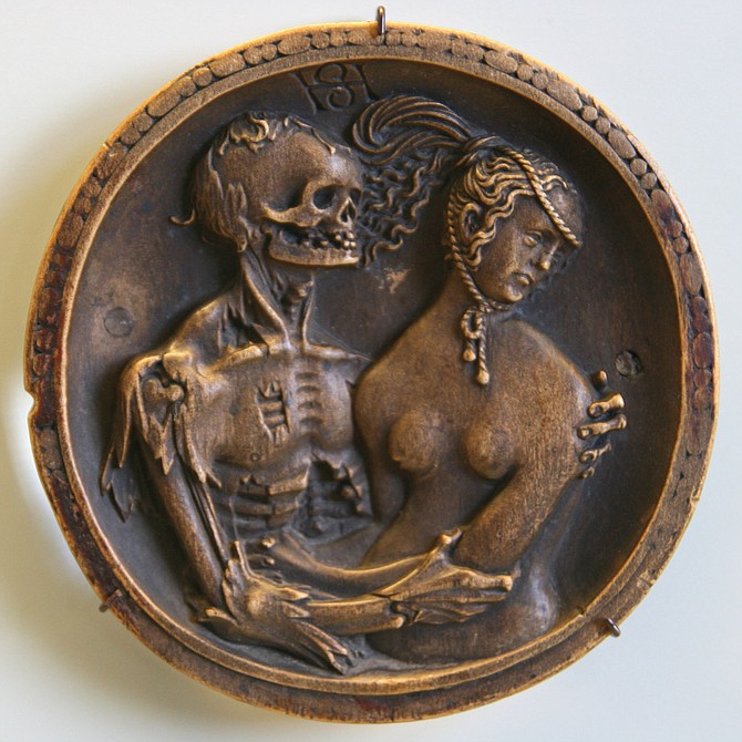 Death and the Maiden, 1520, by Hans Schwarz