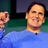 Mark Cuban, one of several speakers at Clever Talks, “empowering the lives of military troops.” 