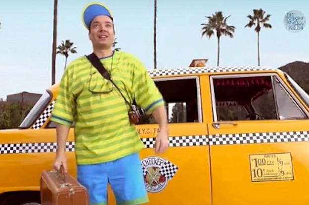Only hipsters — and Jimmy Fallon — find cause for dressing like white, bizarro-world versions of the Fresh Prince.