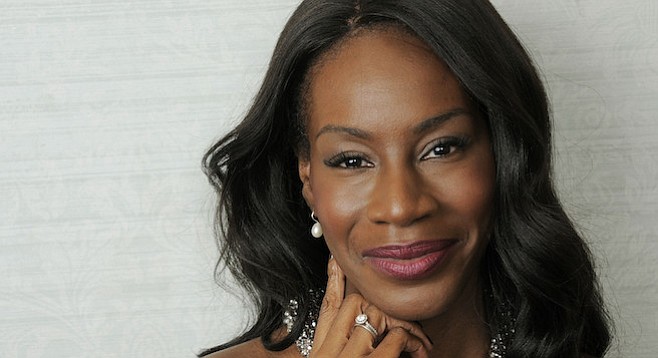 Amma Asante, unforgettable as Mike Hammer in I, the Jury.