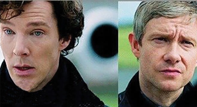 "Since it's unlikey that we'll ever meet again, I may as well say it now. Sherlock is actually a girl's name."