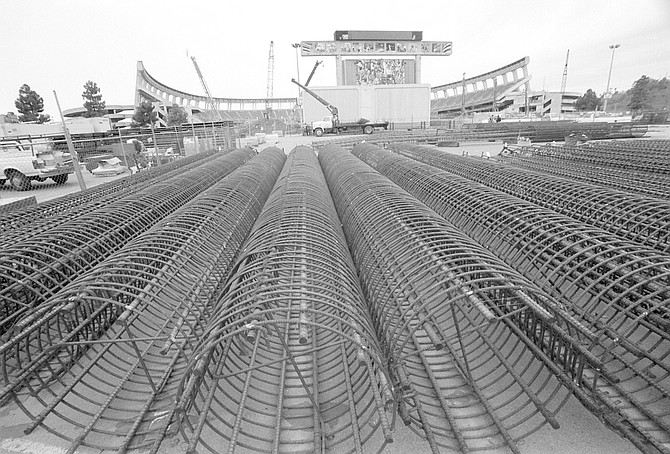 Stadium expansion construction - Image by Joe Klein