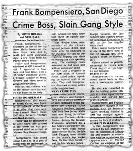 From the San Diego Union Friday, February 11, 1977. "We interviewed everybody in the neighborhood and there were no shots heard." 