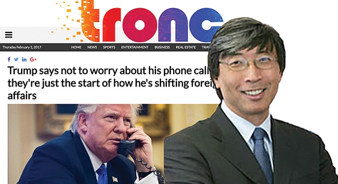 Might Trump take up big media shareholder Patrick Soon-Shiong’s reported pitch to be the president’s “health care czar”?
