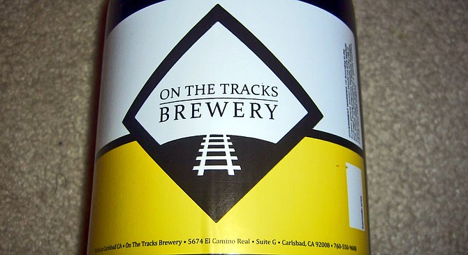 In early February, someone posted this On the Tracks Brewery growler to eBay.