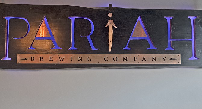 "I've been a loner," says Pariah Brewing founder Brian Mitchell, explaining the brewery's name, "Instead of letting everyone figure it out, I just put it on the door."