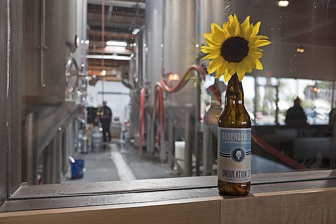 Groundswell's brewing capacity in Santee is exponentially larger than its Grantville location.