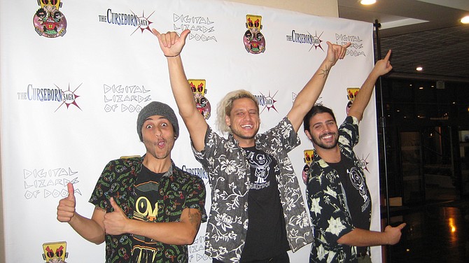 Digital Lizards of Doom with Spickles Magnifico, Trevor Barber and Jack Grubb at San Diego Comic Fest