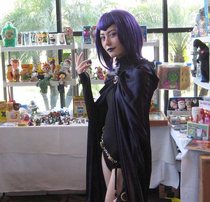 Raven from New Teen Titans at San Diego Comic Fest